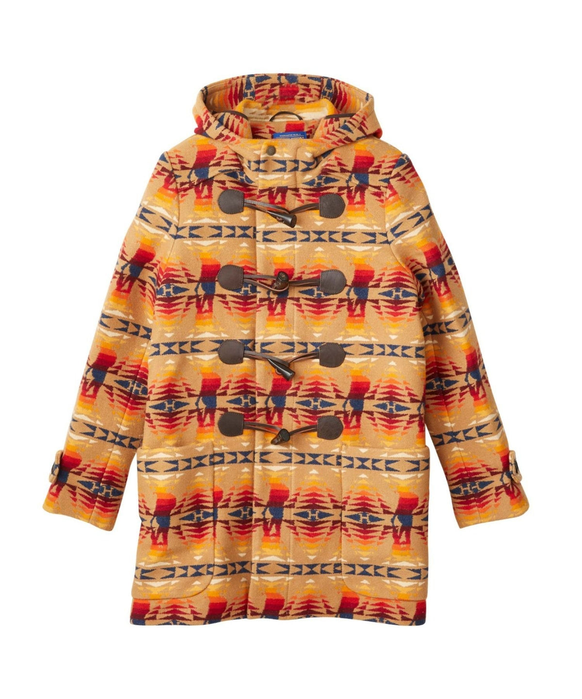 Pendleton x Hys Times Allover Pattern Duffle Coat