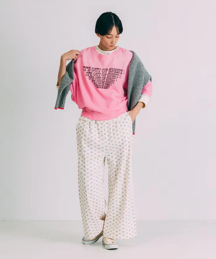 Fade Print Dolman Sweat