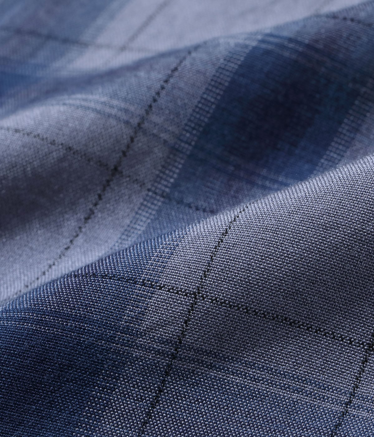 RAYON COVERT CHECK OPEN SHIRT