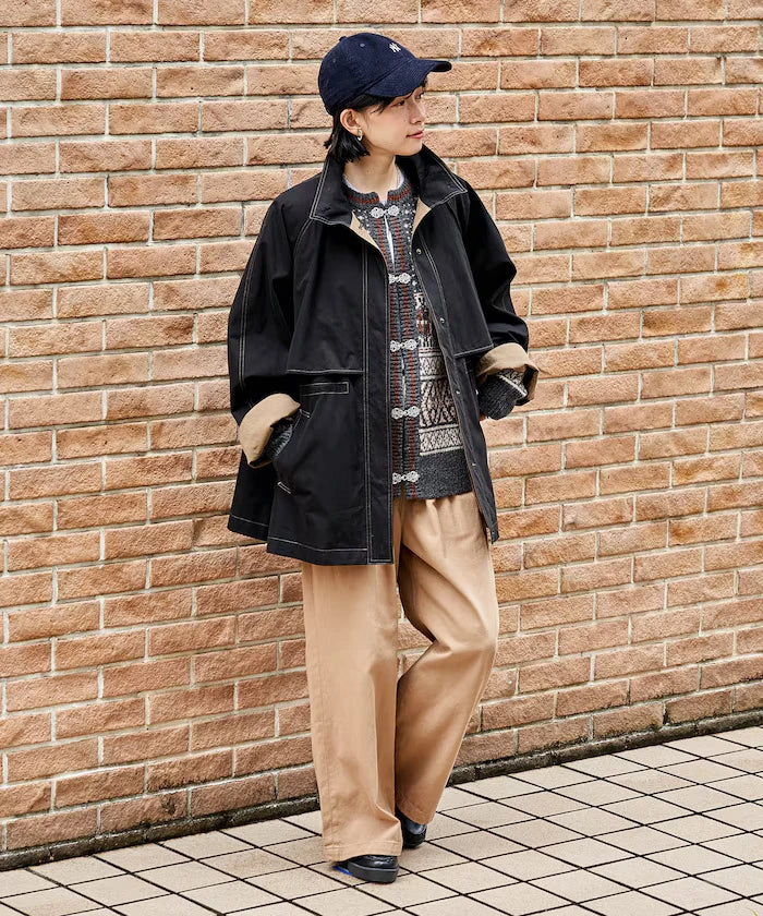 Multiway Boa Vest Coat