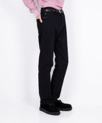 50's XX Black Denim Straight Pants