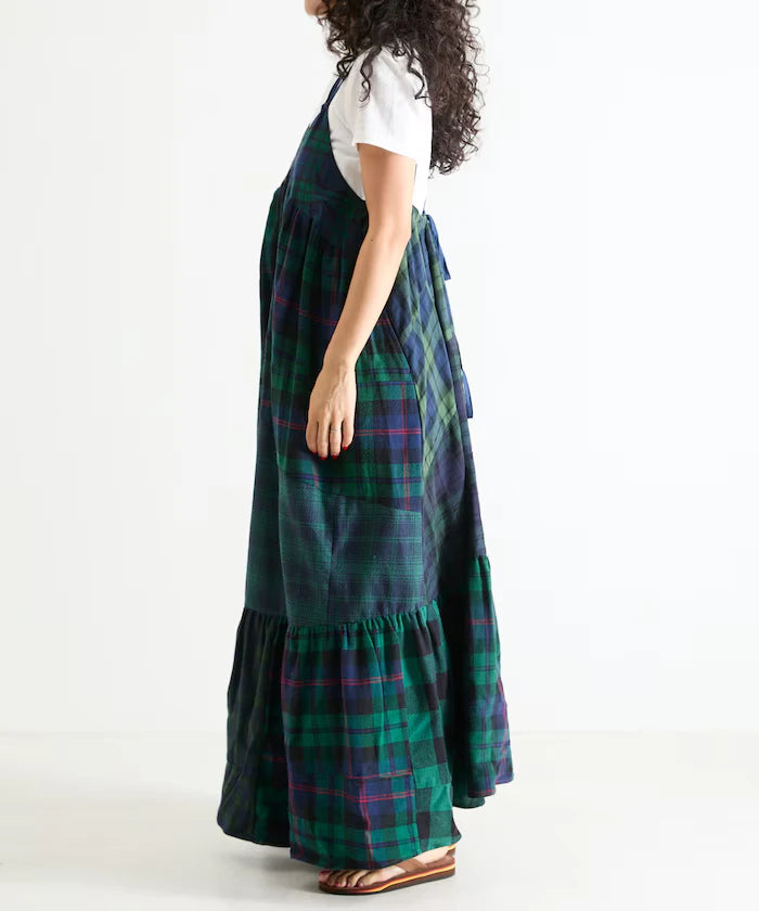 Vintage Remake Check Cami Dress