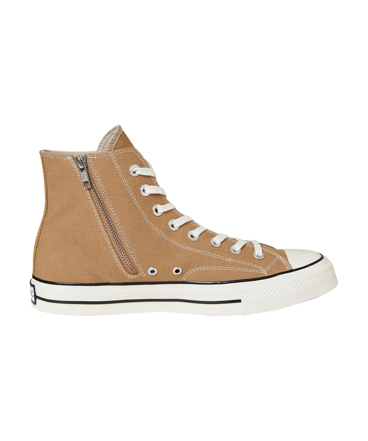 Side Zip High Cut Sneakers