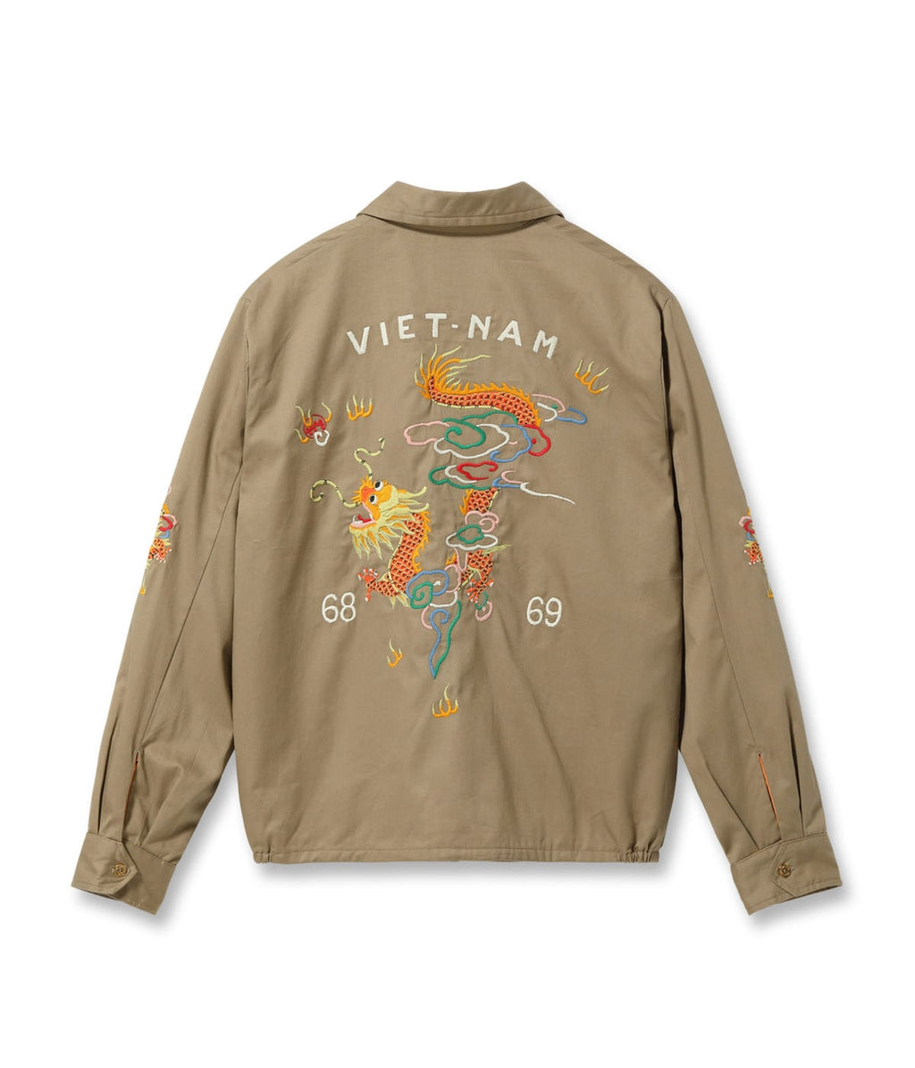 Late 1960s Style Cotton Vietnam Jacket “DRAGON”