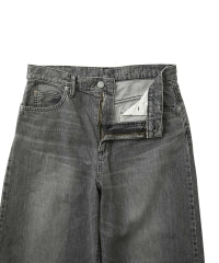 Wide Denim Pants