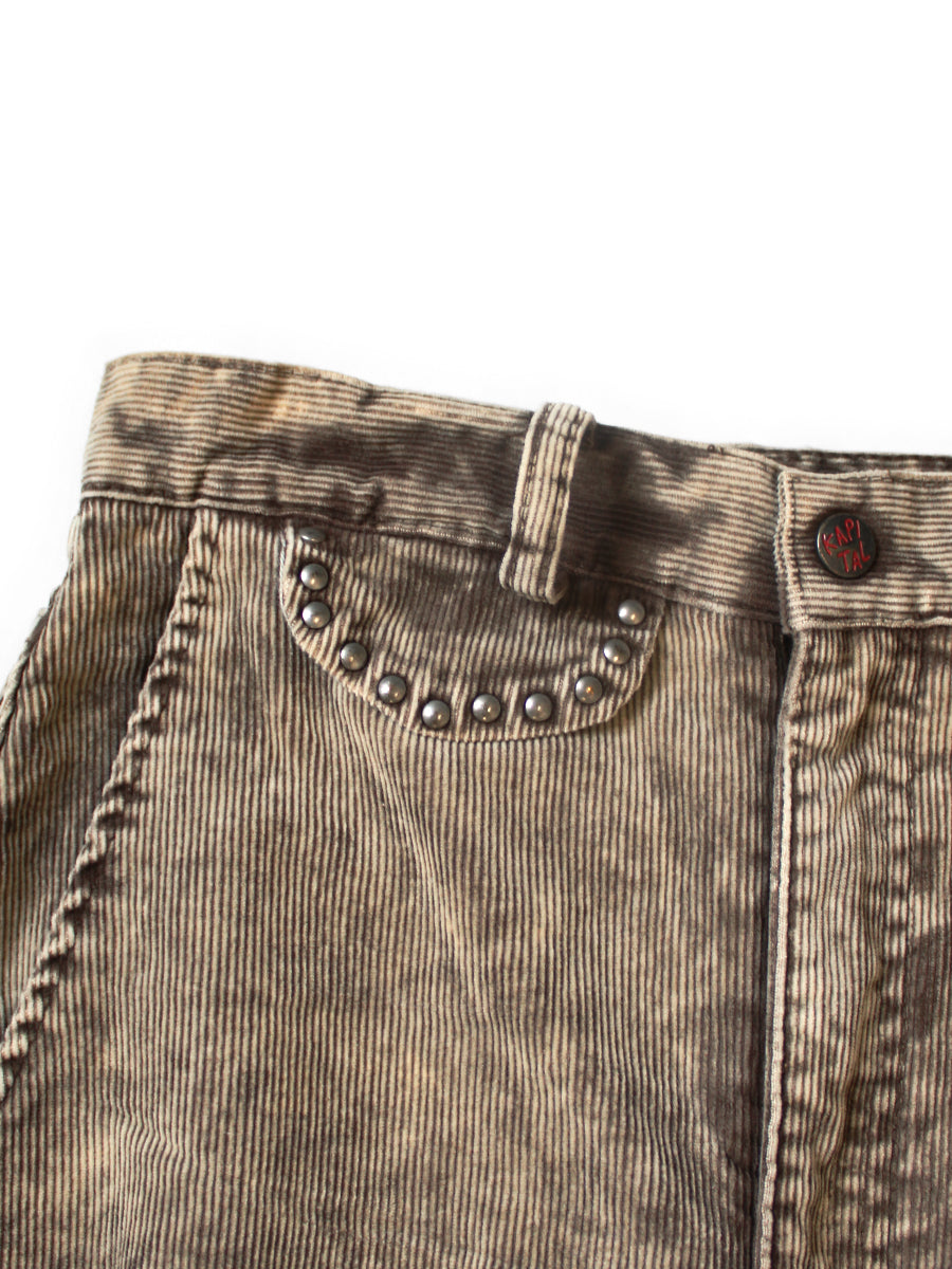 14W Corduroy Boogie Day High Waist Maxi...