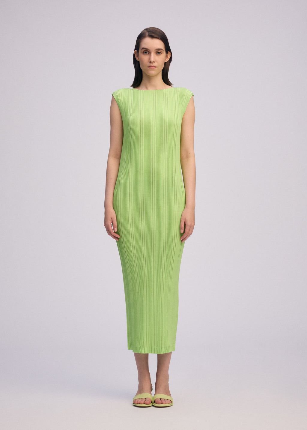 Linen Like Rib Pleats