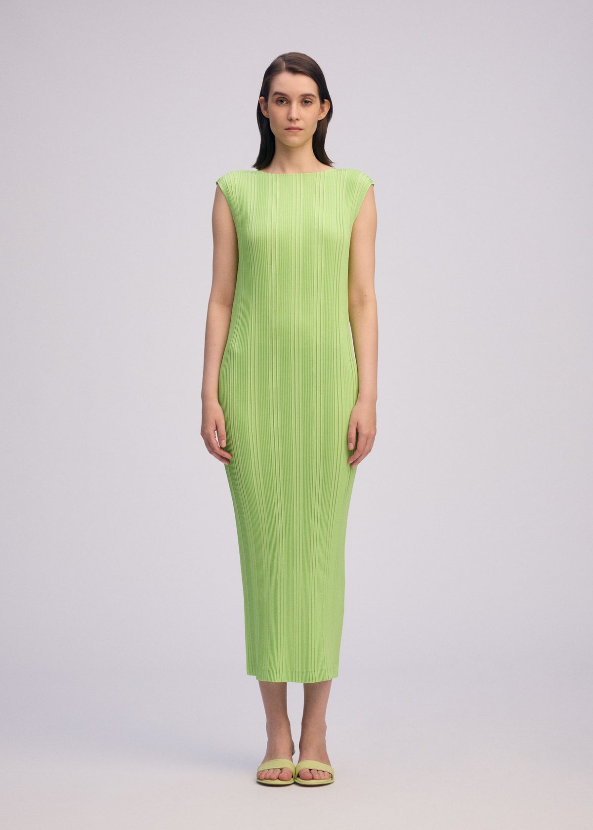 Linen Like Rib Pleats
