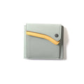 TONE LAYER COMPACT WALLET / GRAY
