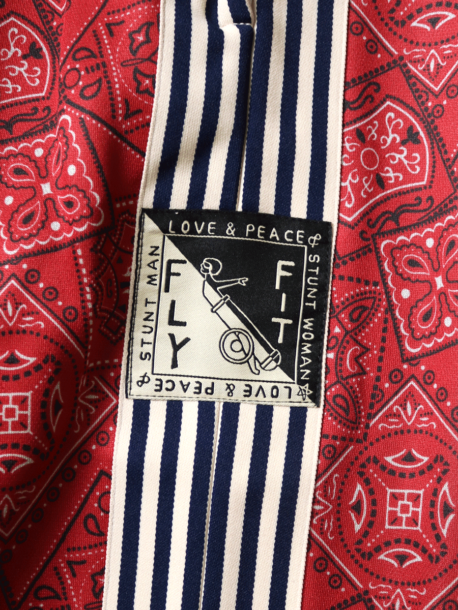 Smooth Jersey COOKIE Bandana Pattern Baggy Trouser...