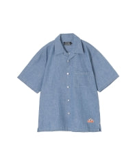 See No Evil Patch Open Collar Shirt