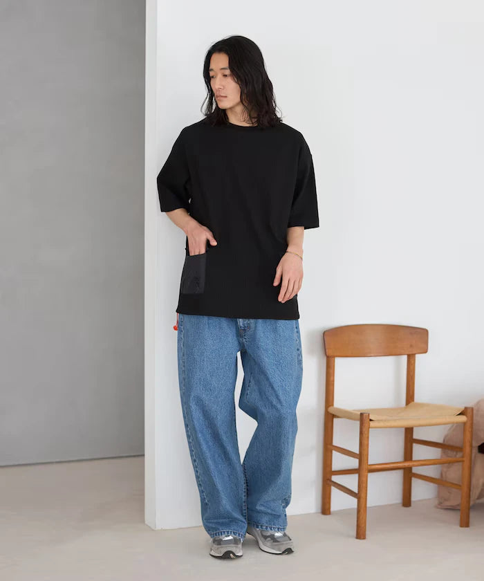 Side Pocket Spindle Tech Thermal Short Sleeve T-Shirt / Big Silhouette