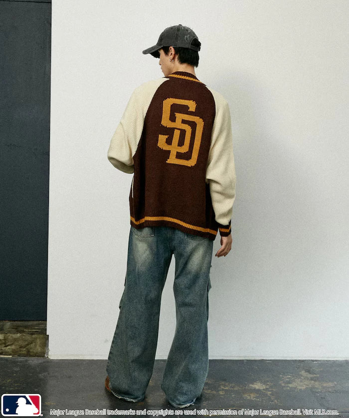 Custom ZIP KNIT CARDIGAN