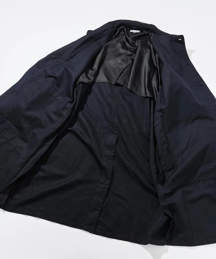 Cotton Linen Balmacaan