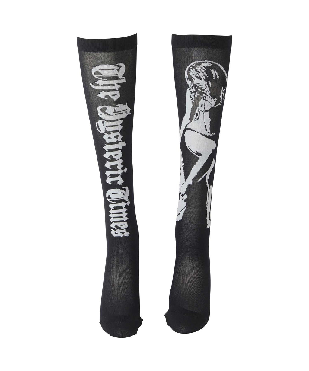 Hysteric Times Sheer High Socks