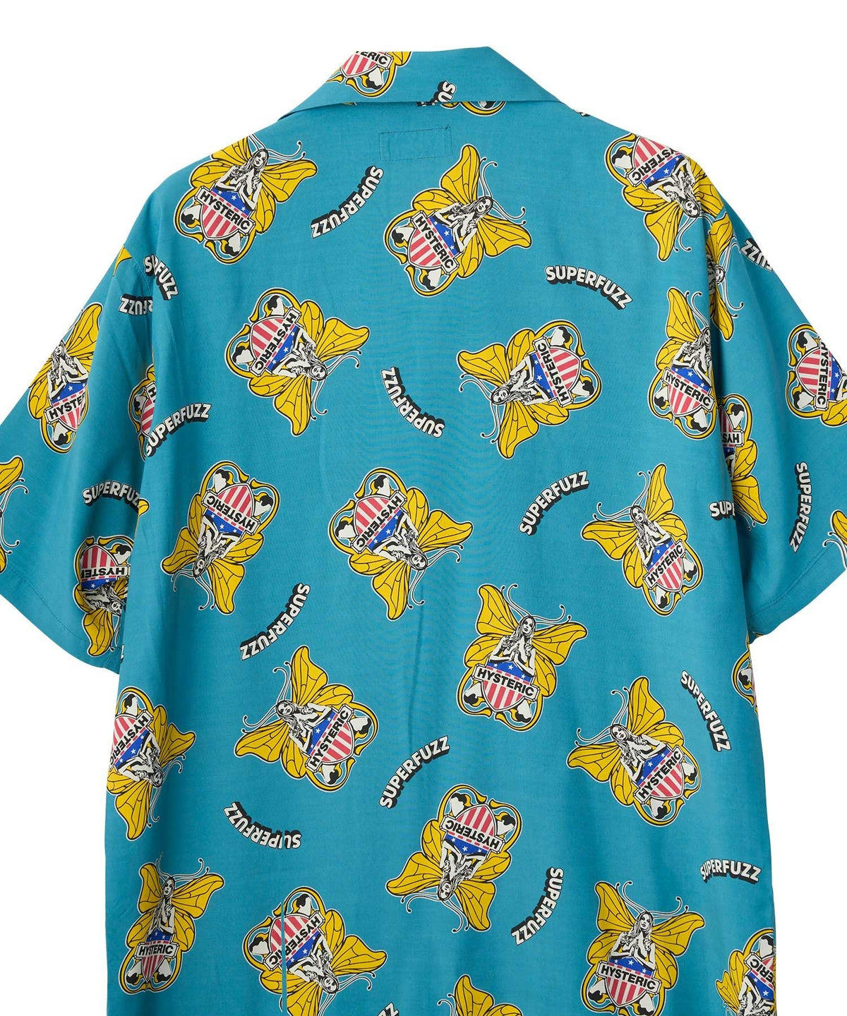 Levitated Girl Open Collar Shirt