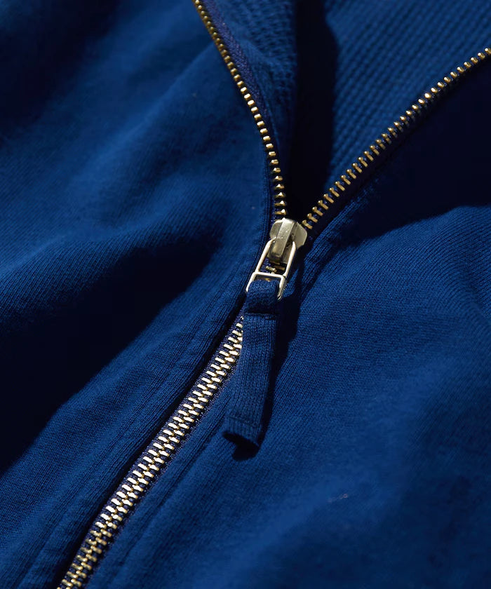 Heavy Weight Jersey Thermal Lined 3/4 Zip Cadet Collar Shirt