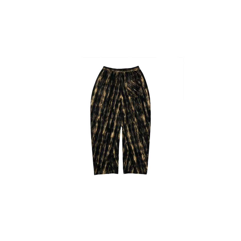 DUST FLOCKY PAJAMA PANTS：BLACK