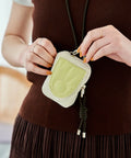 Multi Pouch with Magnetic Eyeglasses Holder