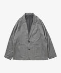 blazer grey twill