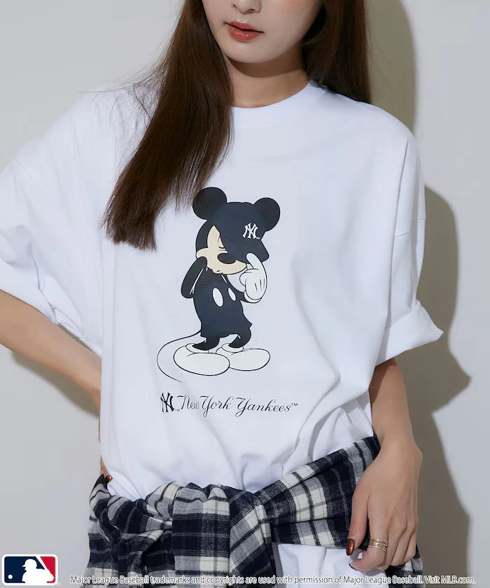 MLB/MICKEY MOUSE/Exclusive Print T-Shirt Limited Release