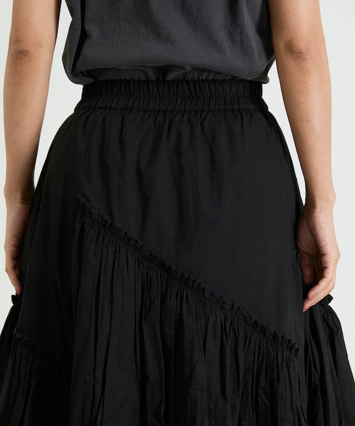India Frill Maxi Gathered Skirt