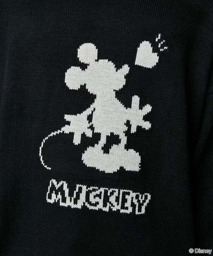Limited Edition 'DISNEY MICKEY MOUSE' SHADOW KNIT