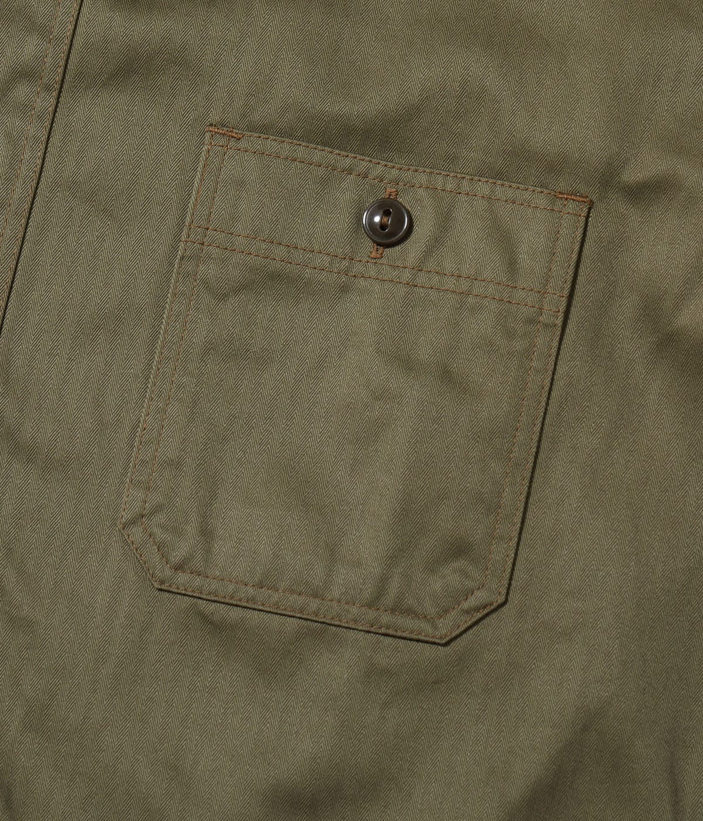 Herringbone Work Shirt (Short Sleeve)