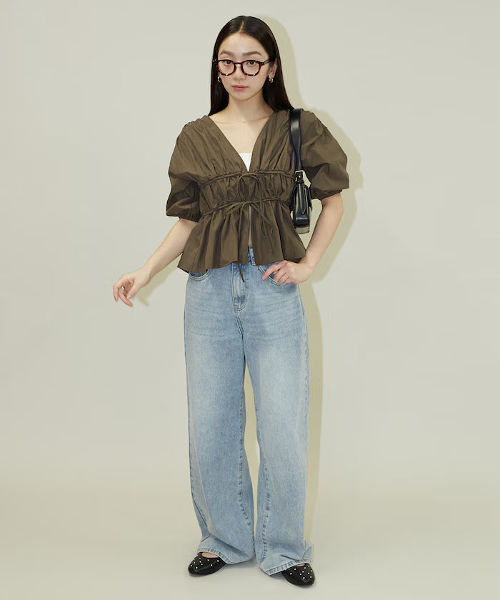 2WAY Shirring Blouse Limited Edition