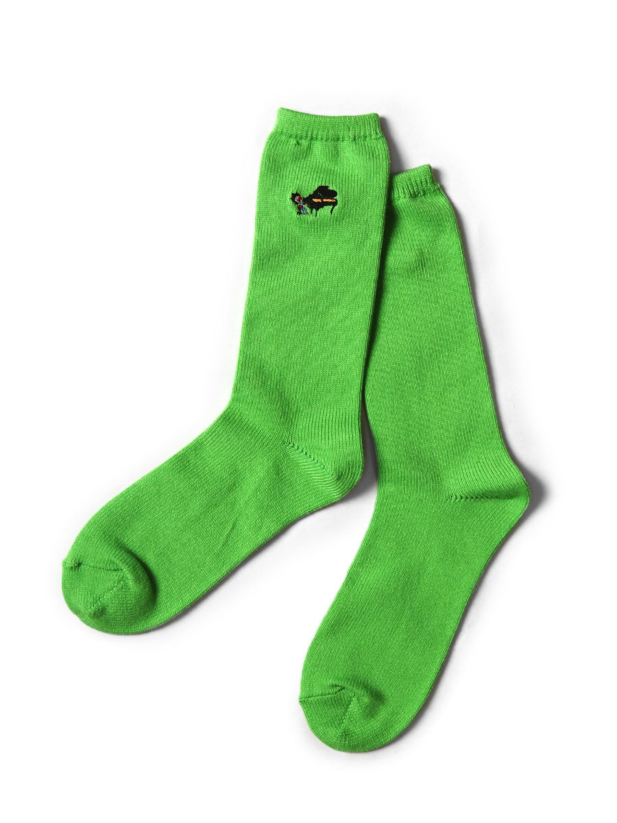 84 Piano Embroidered Socks