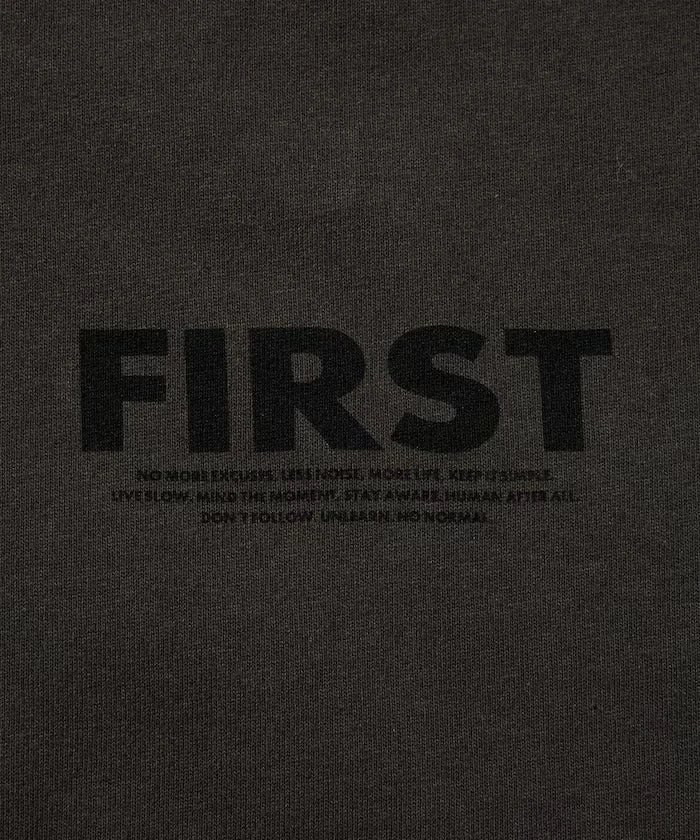 6 Ounce Front Logo Print Crew Neck T-Shirt / Back Print T-Shirt PRINT FRESH FIRST