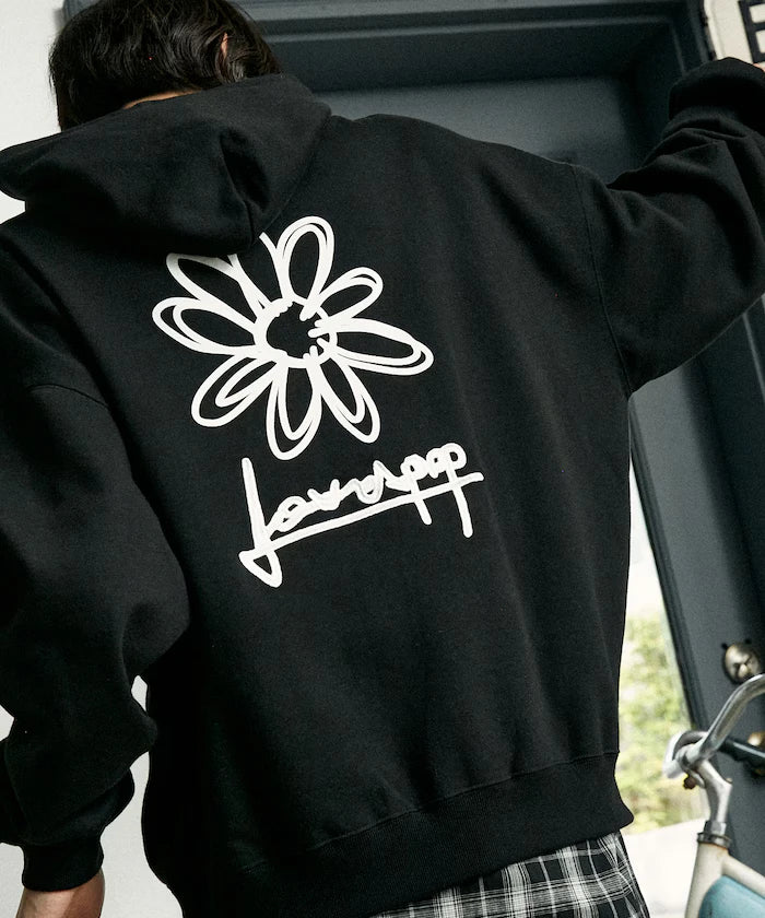 LOVE POP STUDIO FLOWER GRAPHIC HOODIE【Limited Edition】