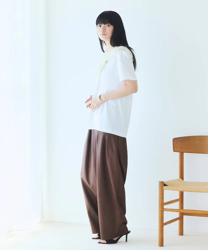 Comfortable Shell Print Crew Neck T-Shirt