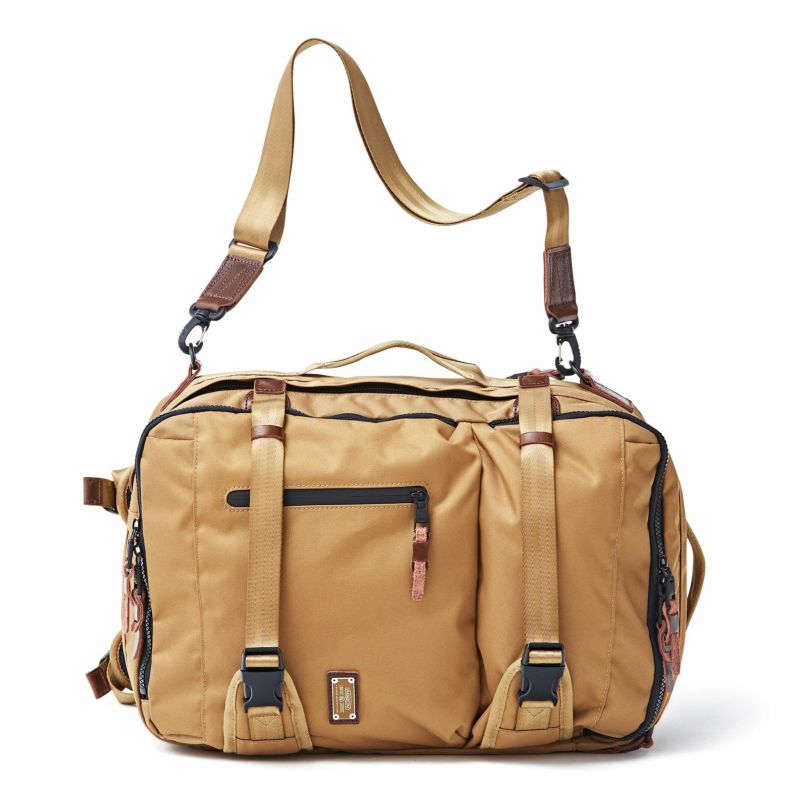 CORDURA DOBBY 305D 3WAY BACK PACK sizerS/KHAKI