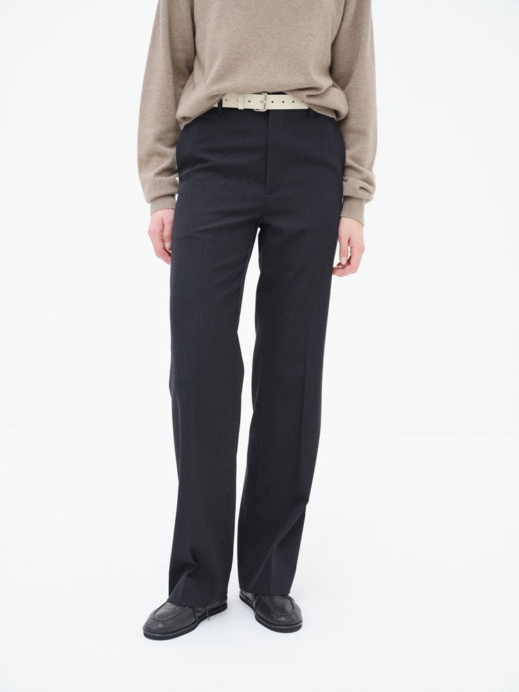 LIGHT WOOL MAX GABARDINE SLACKS