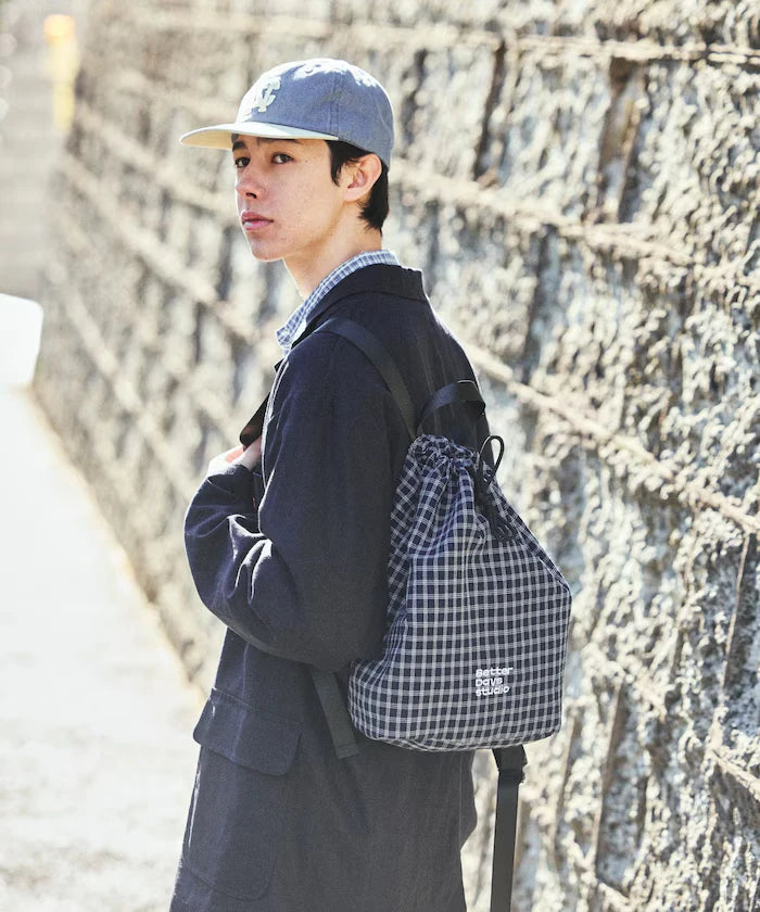 BetterDays Studio × FREAK'S STORE Packable Check Mini Bag