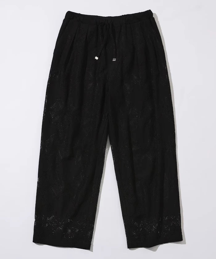 Panel Lace Easy Pants / Compatible with Setup - February 12, 12:00 Release