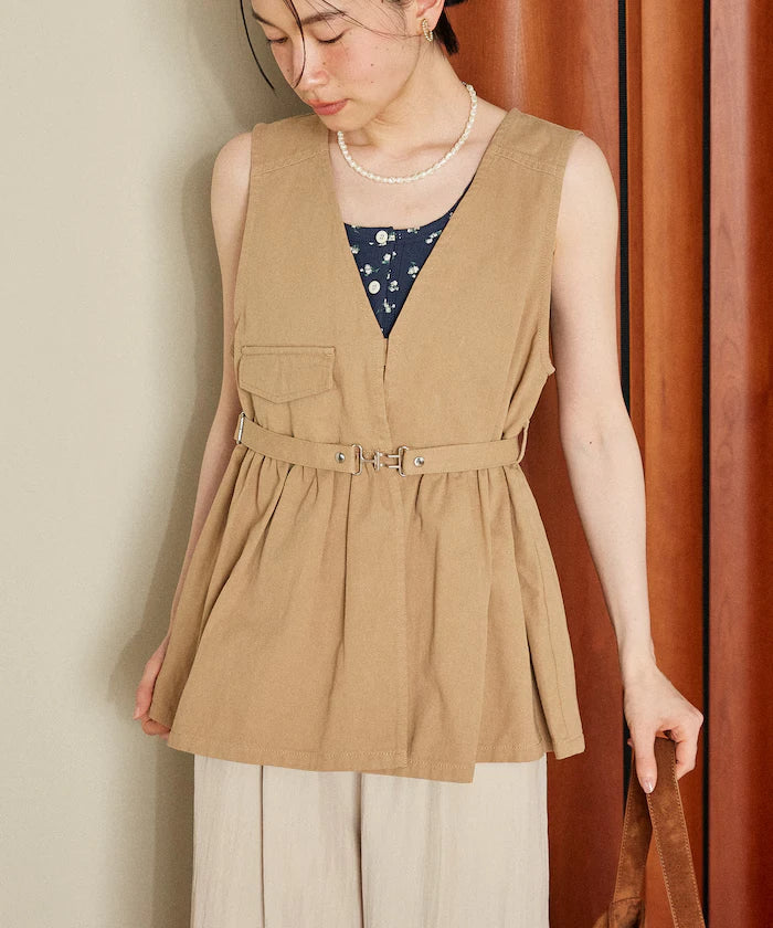 Painter Vest / Denim Vest <Compatible with Setups>