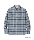 FICTION ROMANCE 5oz. INDIGO CHECK WORK SHIRT