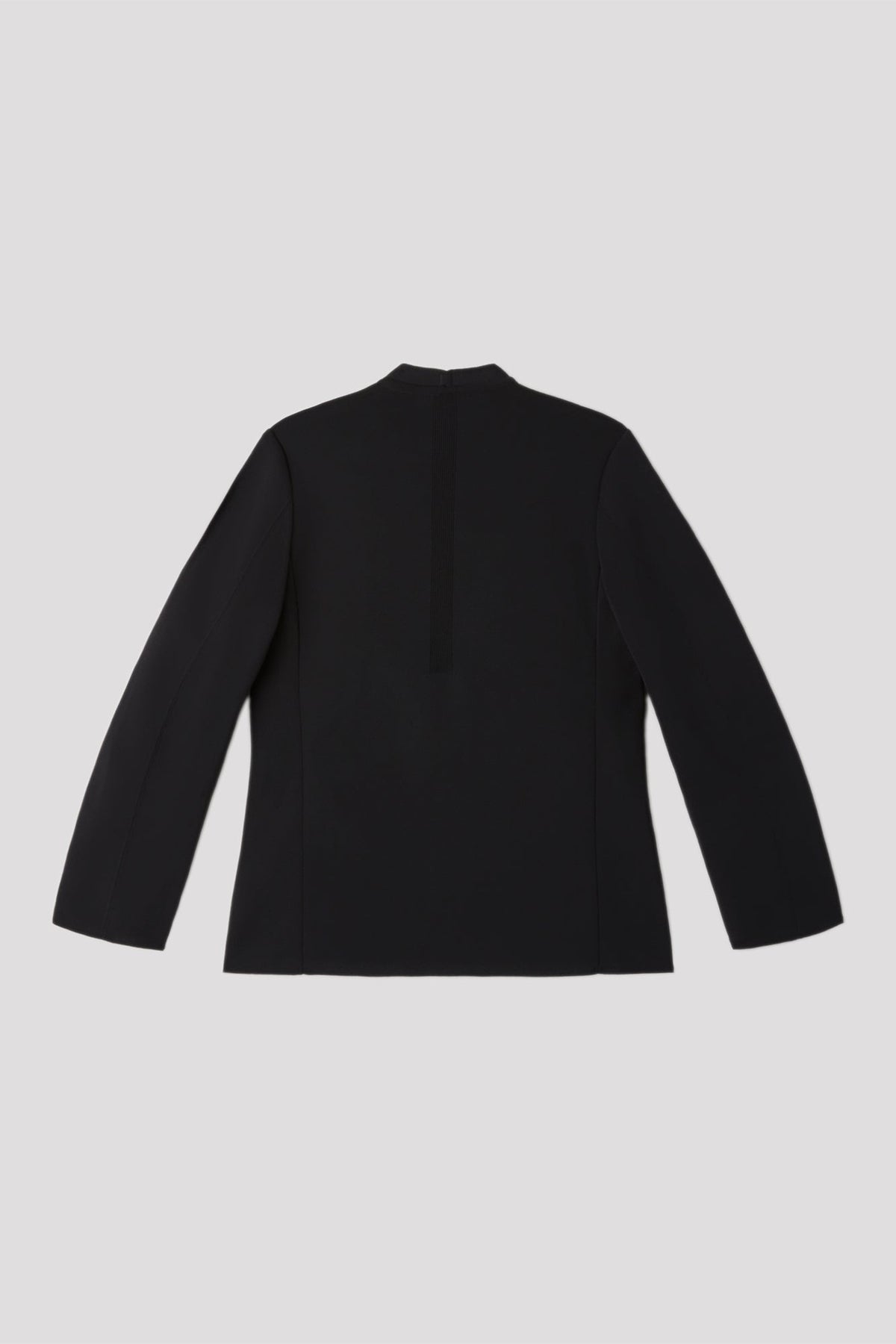 MILAN DOUBLE BREASTED COLLARLESS JACKET