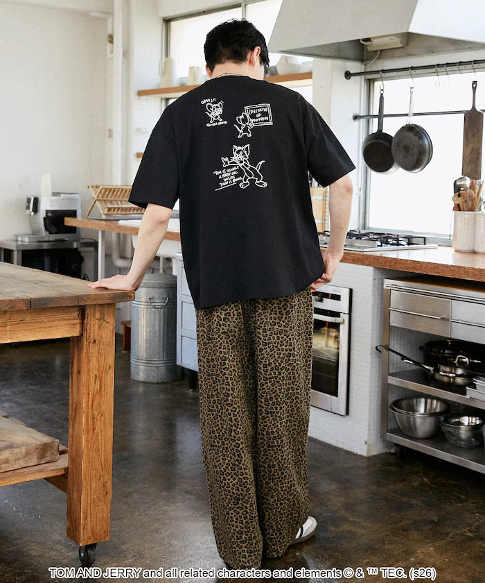 <Functional Material> TOM AND JERRY Graphic T-Shirt Limited Edition