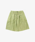 banshu ori circular short pants green