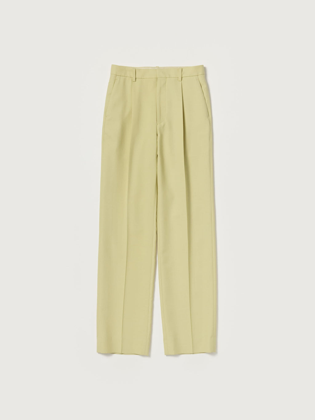 TENSE WOOL DOUBLE CLOTH SLACKS