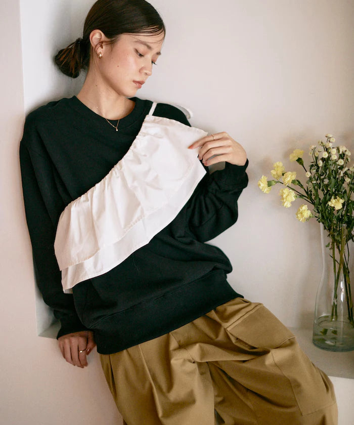Organic Cotton Multiway Color Sweat / French Terry Sweat / Set Item