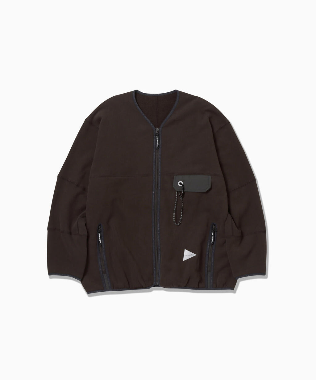 sweat cardigan