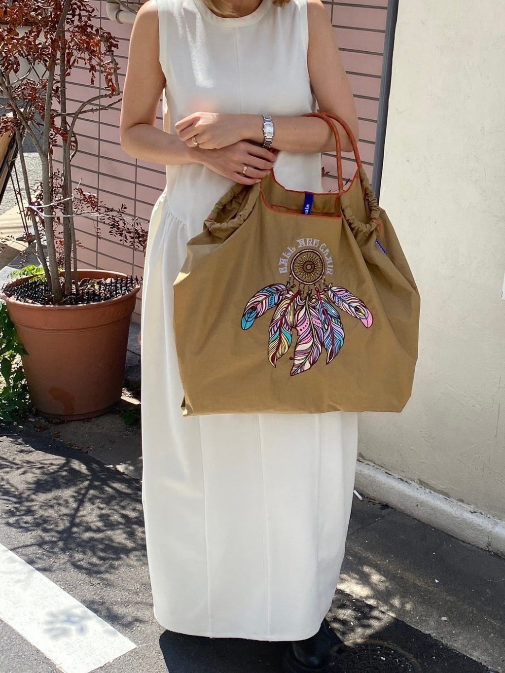 D.CATCHER (Dream Catcher) LARGE #03 BEIGE-301127