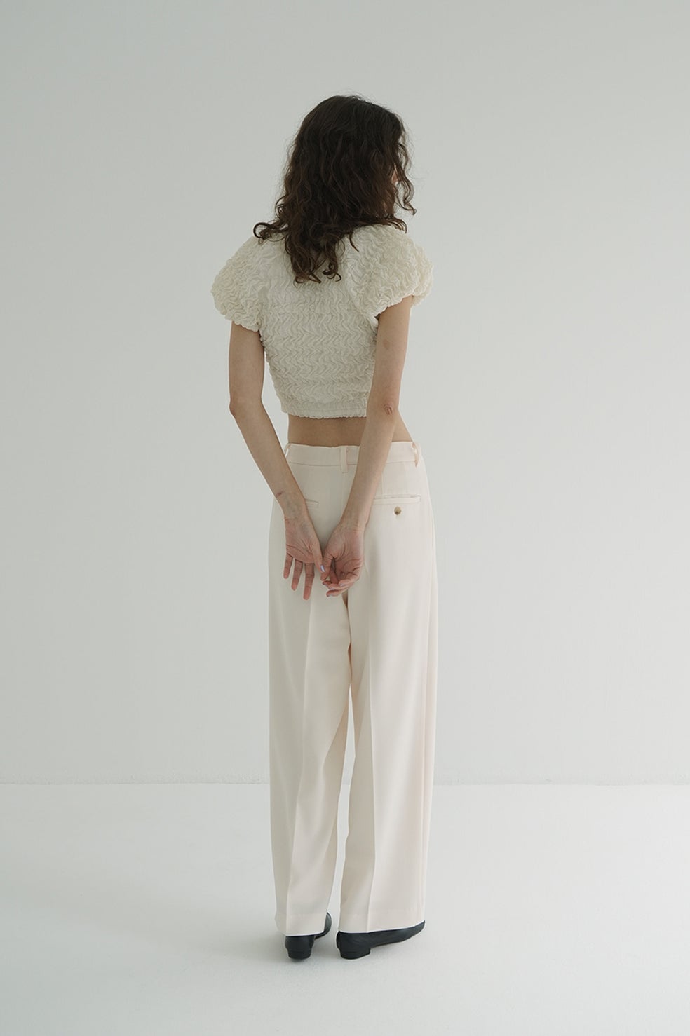 2WAY TUCK STRAIGHT PANTS
