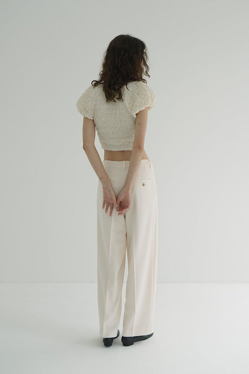 2WAY TUCK STRAIGHT PANTS