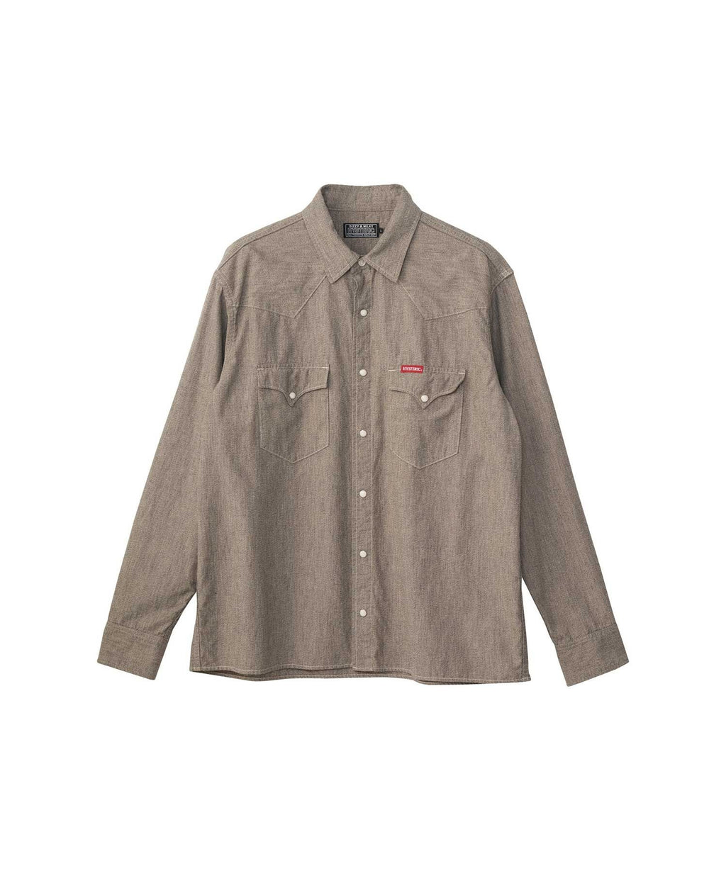 Low-Fi Embroidered Western Shirt