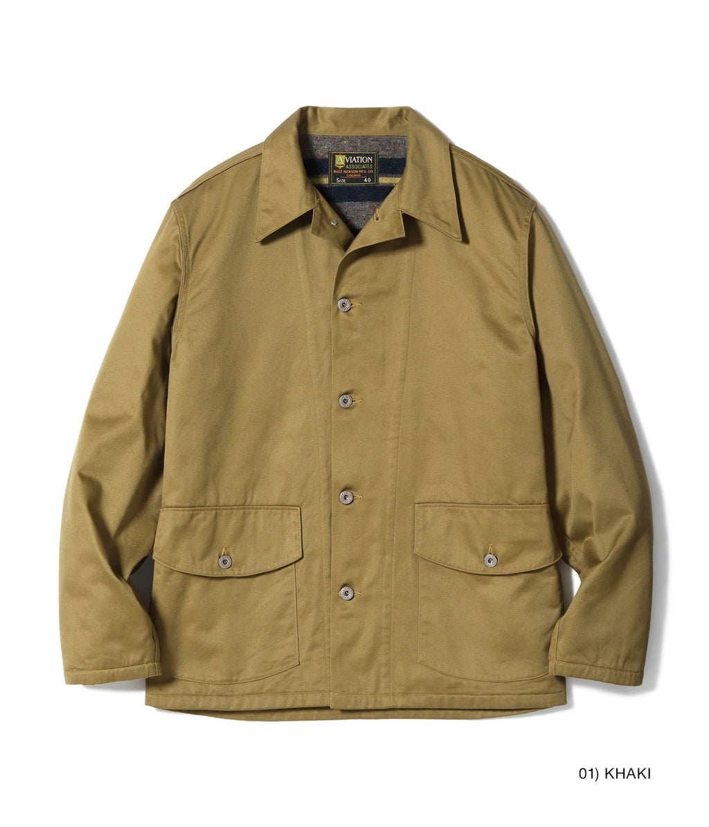 AVIATION ASSOCIATES ARMY WORKING JACKET TROY BLANKET LINED